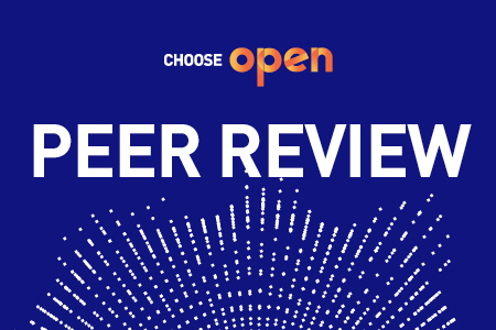 Choose Open Peer Review"