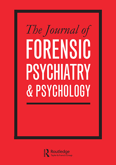 The Journal of Forensic Psychiatry & Psychology cover