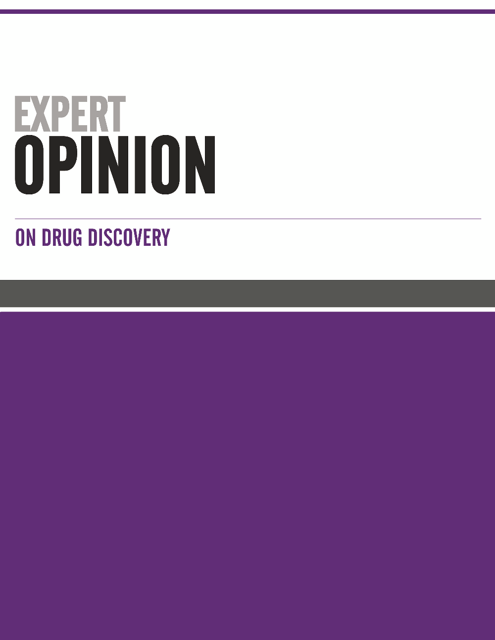 Expert Opinion on Investigational Drugs journal