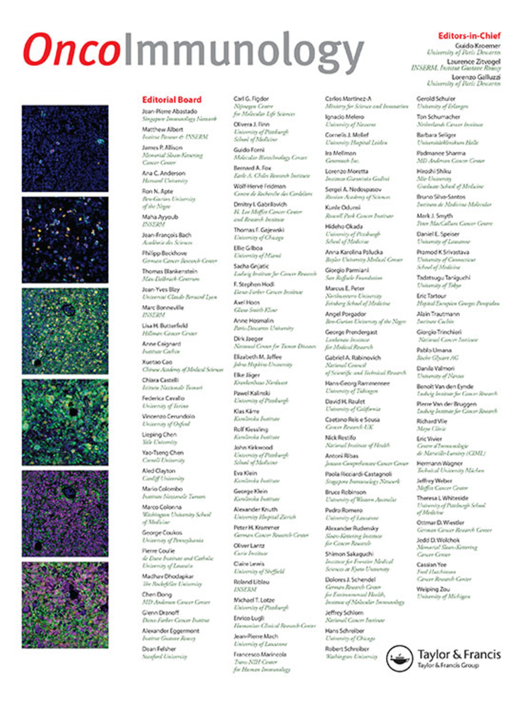 Immunology Publish your research with Taylor & Francis Group