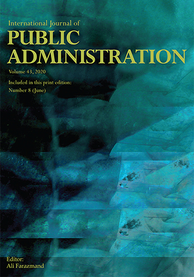 International Journal of Public Administration cover