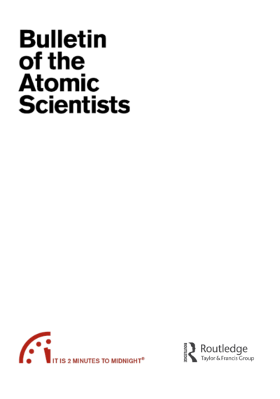 Bulletin of the Atomic Scientists cover