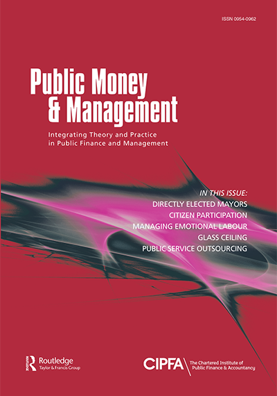Public Money & Management cover