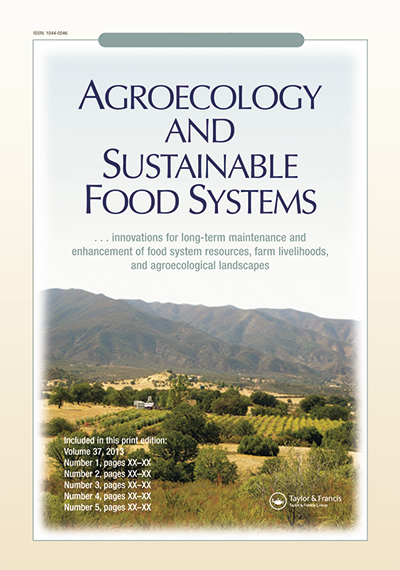 Agroecology and Sustainable Food Systems cover