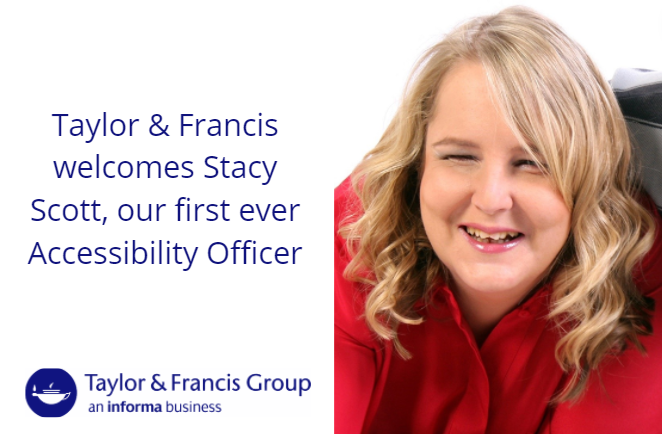 Stacy Scott, Taylor & Francis Accessibility Officer