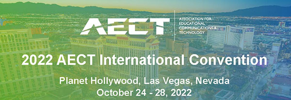 2022 Association for Educational Communications and Technology International Convention header