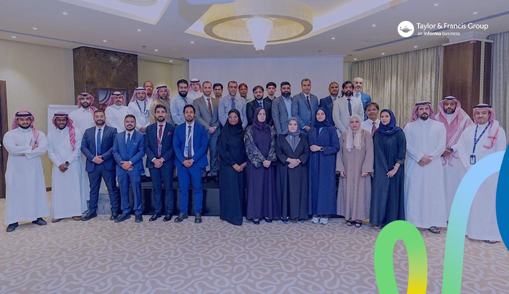 Photo of colleagues which work at the T&F MENA office in Dubai